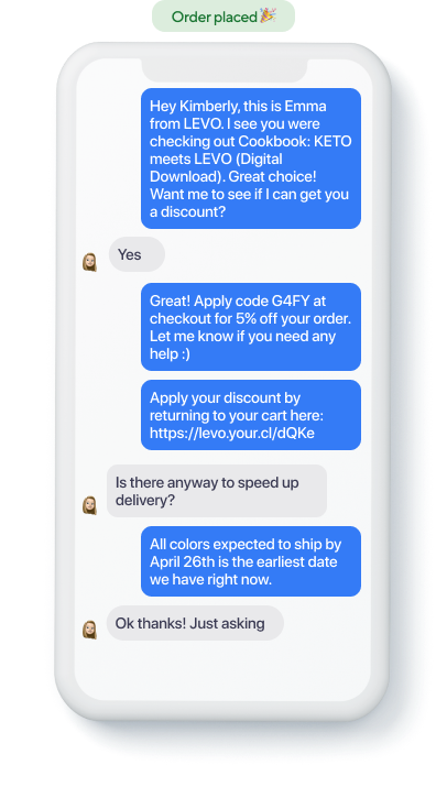 Long shipping Times Mock up