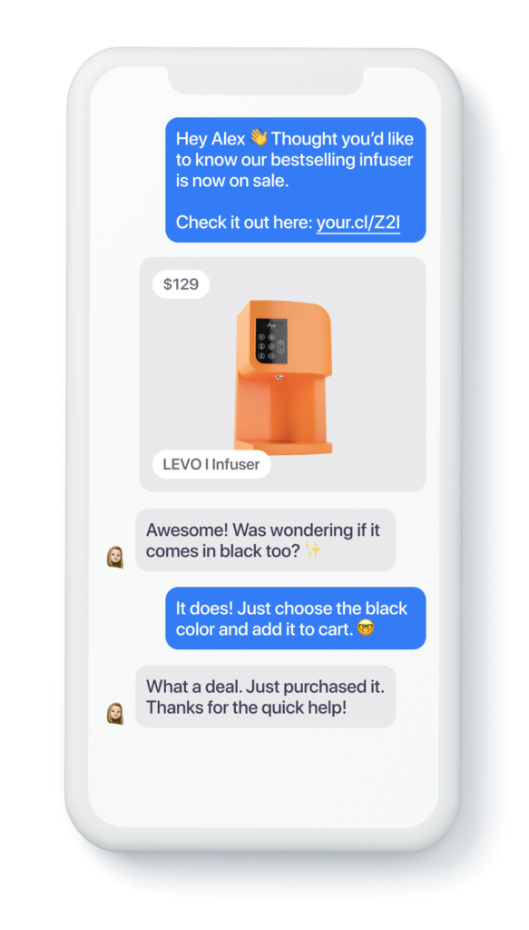 Product Info mockup