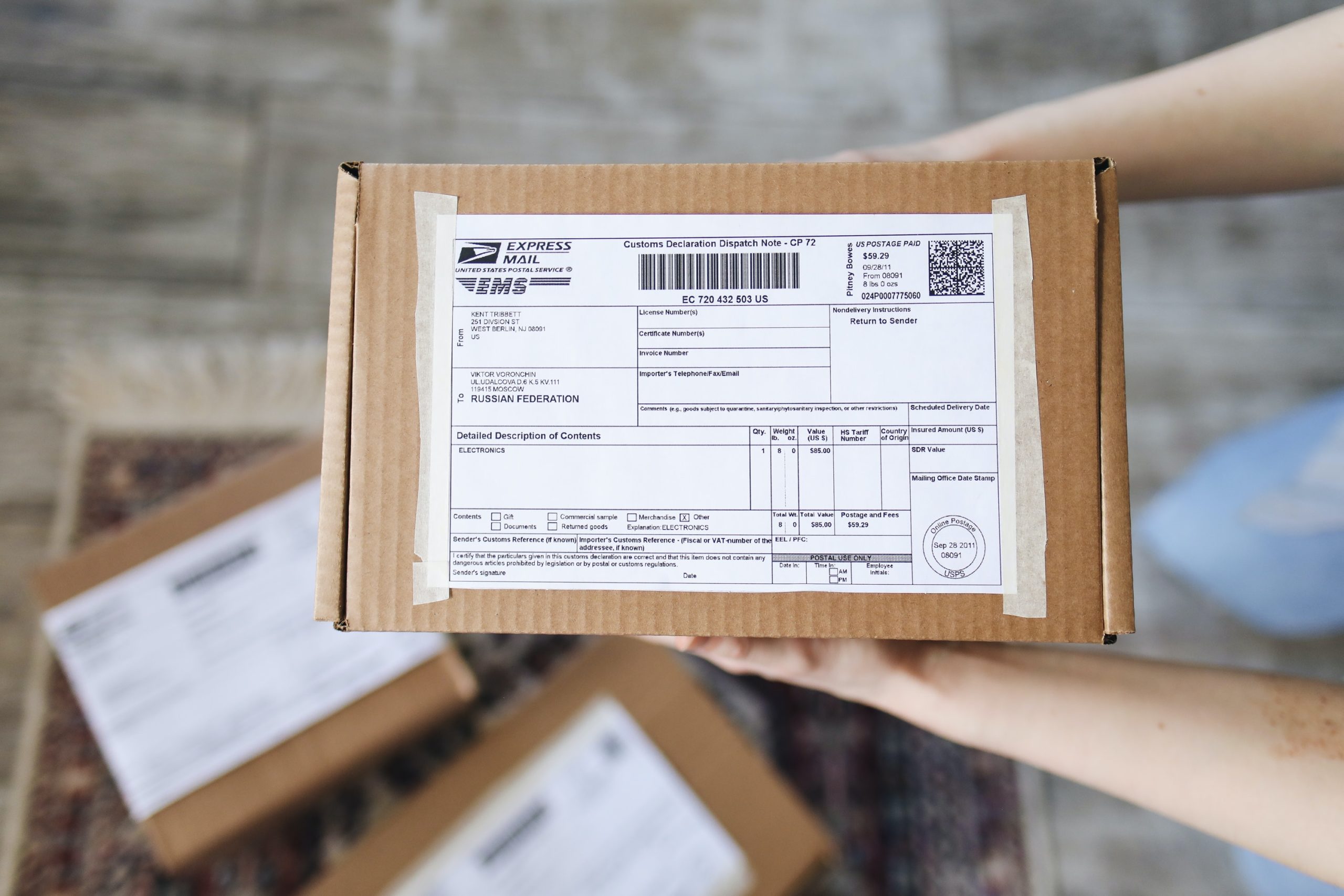 What is a parcel locker?