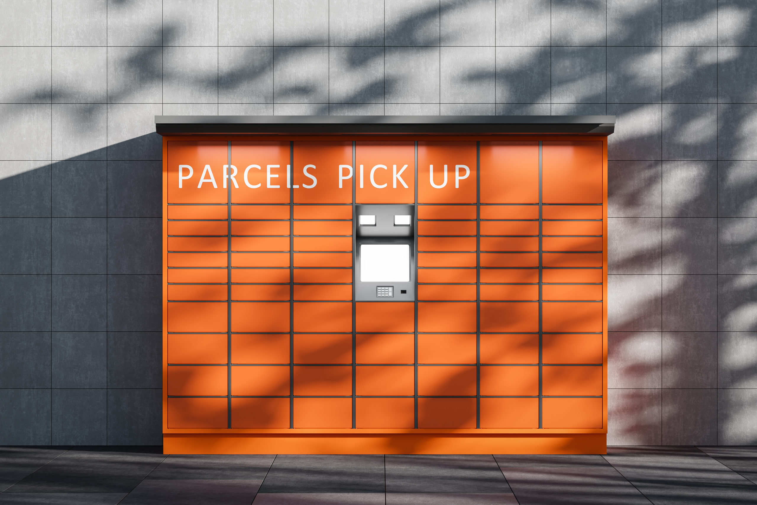 What is a parcel locker?
